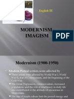 Modernism and Imagism