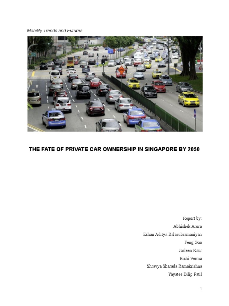 Mobility Trends Report 2050 Final Pdf Electric Vehicle Transport