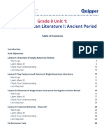 PDF Grade 9 Unit 1 Anglo American Literature 4 Topics