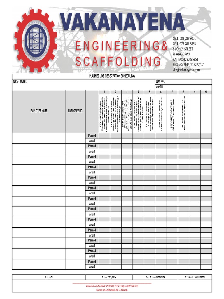 Scaffold Erection and Management Guide | PDF