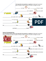 Exercise The Imperative Grammar Drills Reading Comprehension Exercises 109691