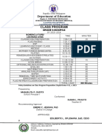 Class Program in G1 3