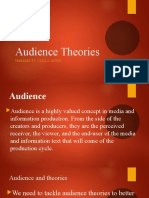 Audience Theories