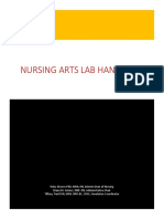 Nursing Arts Lab Student Handbook