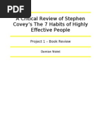 Download A Critical Review of the 7 Habits of Highly Effective People by dniolet SN66925745 doc pdf