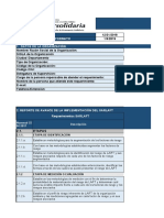 Cronograma de Actividades SARLAFT - Fecamara - Primer Trimestre 2019