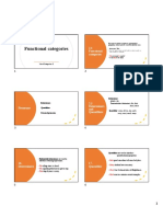 2-4. Functional Categories 1-2 (De)