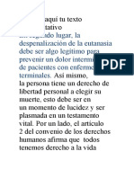 Redacta Aquí Tu Texto Argumentativo