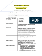 Formato para La Creacion Del Proyecto de Pif Primera Fase