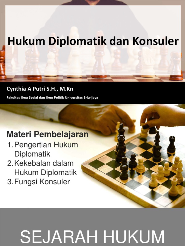 Hukum Diplomatik dan Konsuler: Panduan | PDF