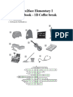 02.face2face Elementary I - Workbook - 1B Coffee Break