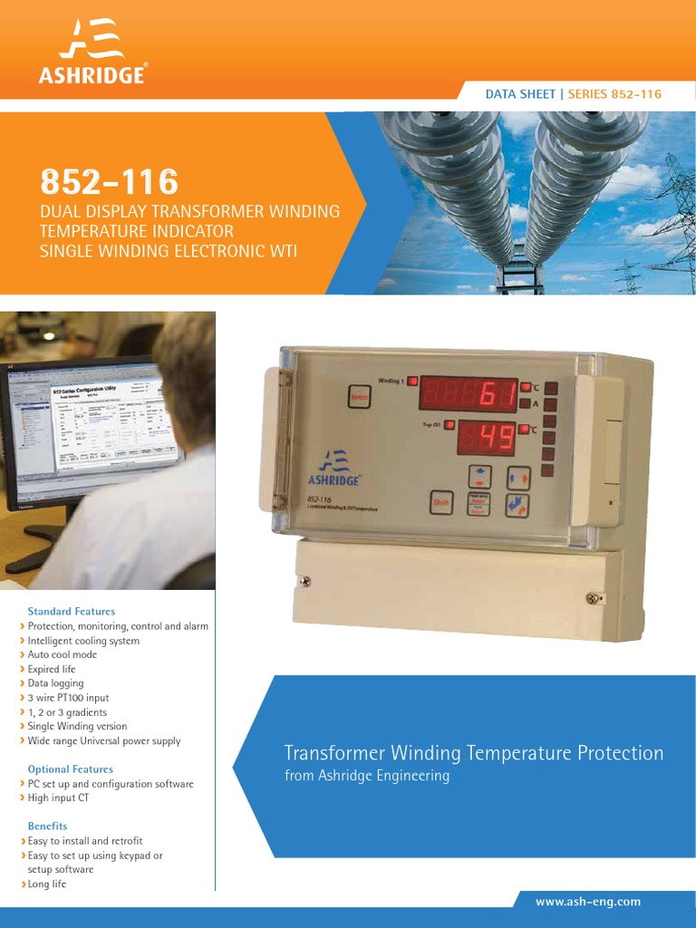 852-116 Data Sheet 2017 | PDF