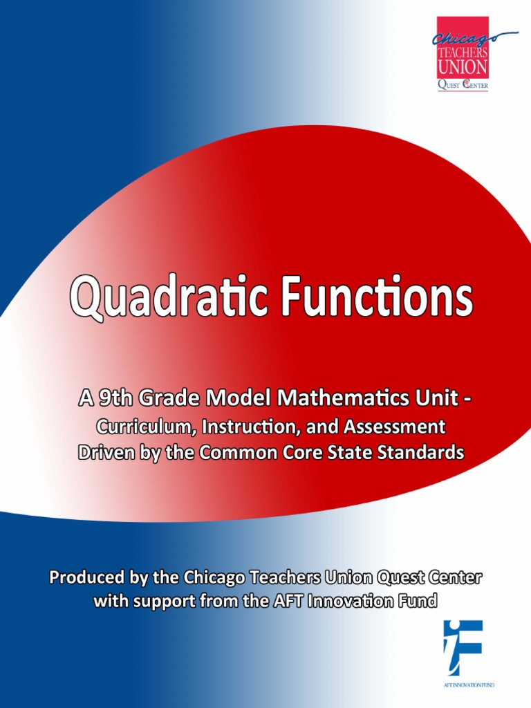 quadratic-functions-unit-pdf-quadratic-equation-function