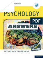 Psychology - IB Prepared - ANSWERS - Alexey Popov - Oxford 2020