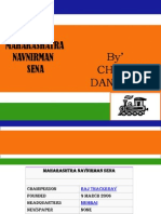 Maharashatra Navnirman Sena: By' Chinmay Dantal