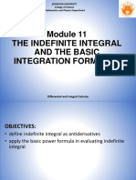 Week 13 (Part 1) - Basic Integration Formulas