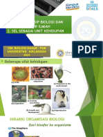 PDB - Prinsip Biologi, Alur Berpikir Ilimiah Dan Sel - Gasal 2023