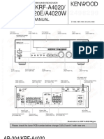 MANUAL AMPLIFICADOR KENWOOD Ar304