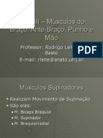 Aula III - Músculos Do Braço, Ante-Braço