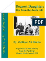 My Dearest Daughter - Zulfiqar Ali Bhutto