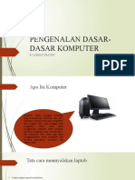 Pengenalan Dasar-Dasar Komputer