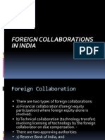 Foreign Collaborations in India