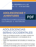 Adolescencias y Juventudes