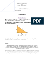 Relación Pitagórica