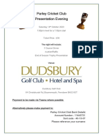 PCC Presentation Evening Flyer 2023