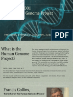 The Human Genome Project (2001)
