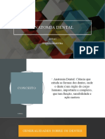 Anatomia Dental Primeira Aula SLIDES Parte No Caderno