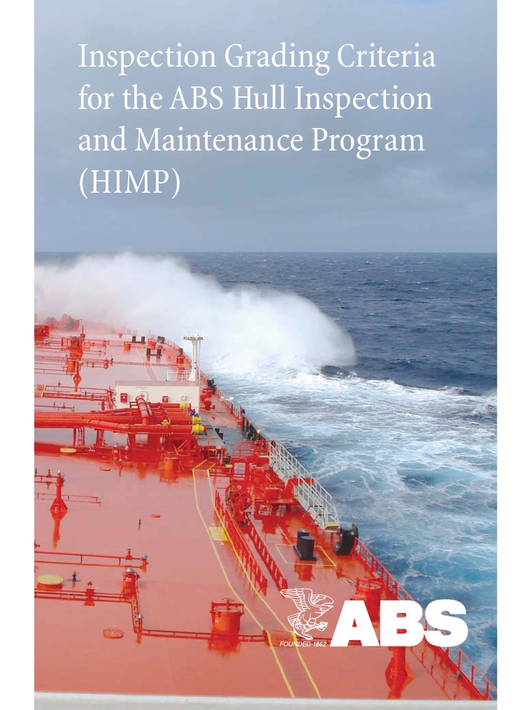 ABS HIMP Inspection Grading Manual | PDF | Corrosion | Rust