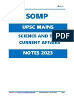 Upsc Mains: Science and Tech Current Affairs