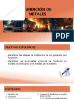 Tema 2.1 Fundición de Metales