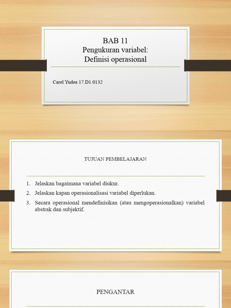 17.D1.0132 - Carel Yudea - Bab 11 Buku Sekaran Dan Bougie Edisi 7 - Metopen - 6.1 | PDF