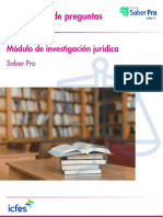 02 INVESTIGACION JURIDICA Cuadernillo Investigacion Juridica Saber Pro 2021