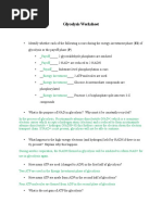 Glycolysis Worksheet New (19568)