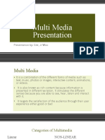 Multi Media Presentation