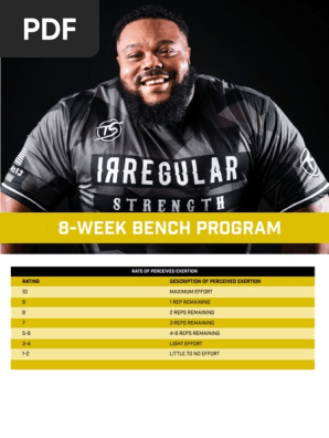 8 Week Bench Program Web