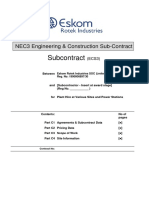 C0 - ESC3 Sub Contract - Yellow Plant