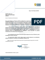 Carta de Presentacion