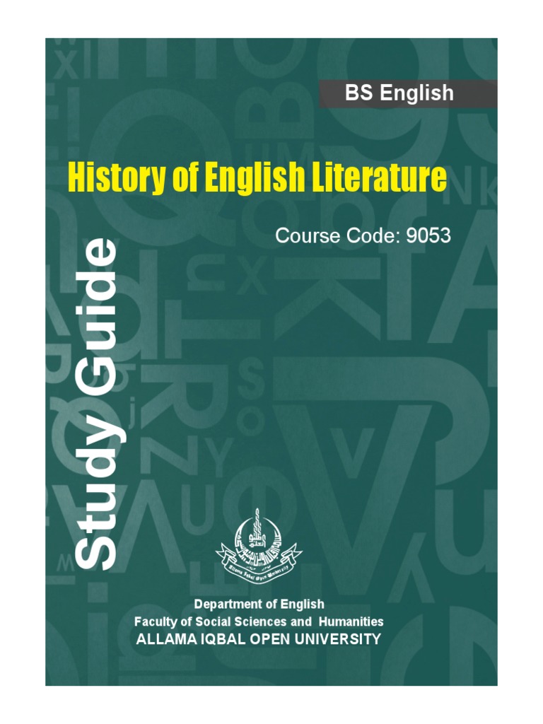 History of English Literature | PDF