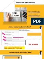 Tutorial para El Examen Final - DETAL