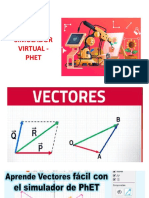 Simulador Virtual Phet - Vectores