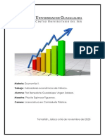 Indicadores Económicos de México - Flor Benedicte Virgen Salazar