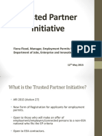Slides From Launch of The Trusted Partner Initiative 12 May 2015
