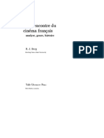 Robert J. Berg - À La Rencontre Du Cinéma Français. Analyse, Genre, Histoire-Yale University Press (2011)