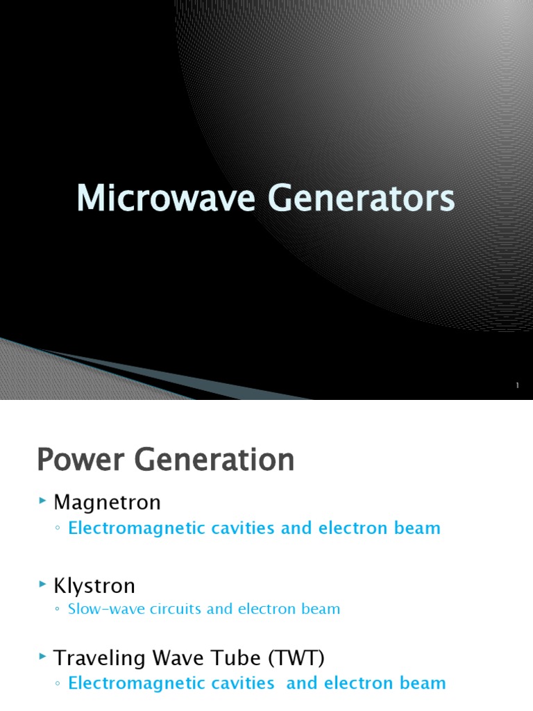 Advanced Microwave Technologies | PDF