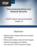 Telecommunications and Network Security: CISSP Guide To Security Essentials