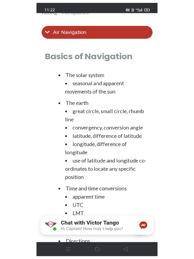 Air Navigation | PDF